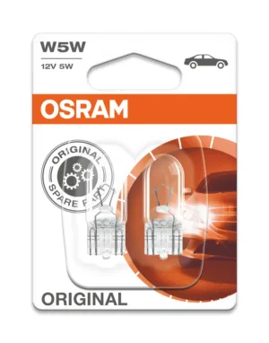 OSRAM W5W 12v 2-pak