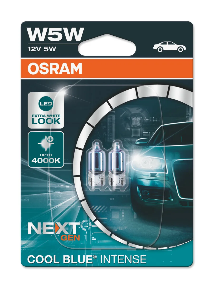 OSRAM Cool Blue intense Next Gen W5W 2 STK